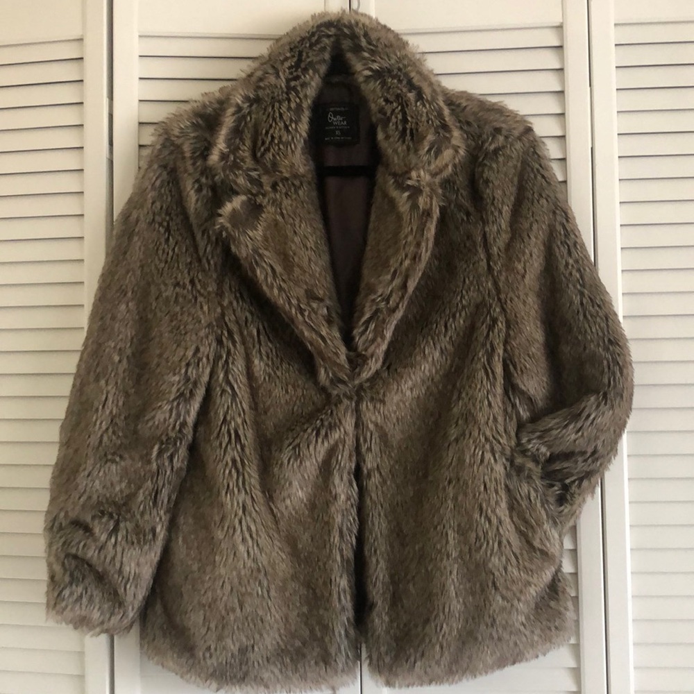 Faux Fur Coat